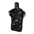 Poncho / Pile / Fasciatoio Con Stampa Mystic Allover - Nero