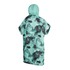 Poncho / Pile / Fasciatoio Con Stampa Mystic Allover - Nero / Menta
