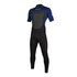 Muta A Maglie Piatte Con Cerniera Posteriore A Braccio Corto Mystic Brand 3 / 2Mm - Blu Scuro
