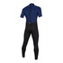 Muta A Maglie Piatte Con Cerniera Posteriore A Braccio Corto Mystic Brand 3 / 2Mm - Blu Scuro