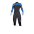 Mystic Womens Short 3 / 2Mm Con Cerniera Piatta Con Cerniera Sul Retro Longleg - Menthol Blue
