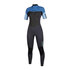 Shortarm Con Cerniera Piatta Con Cerniera Posteriore 3 / 2Mm Marca Mystic Da Donna - Blu Mentolo