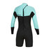 Mystic Donna 3 / 2Mm Shortlock Longarm Con Cerniera Posteriore Con Zip Piatta - Verde Menta