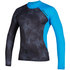 Gilet Rash A Manica Lunga Mystic Crossfire - Blu - 200149