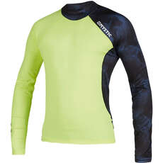 Gilet Rash A Maniche Lunghe Mystic Crossfire - Navy / Lime - 200149 Gilet Rash A Maniche Lunghe Mystic Crossfire - Navy / Lime - 200149