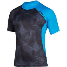 Gilet Rash Manica Corta Mystic Crossfire - Blu - 200148