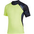 Gilet Rash Manica Corta Mystic Crossfire - Navy / Lime - 200148