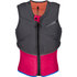 Gilet Impact Mystic Womens Diva Kite Surf Con Zip Frontale - Phantom Grey