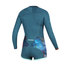 Muta Shorty Mystic Diva 2 / 2Mm Con Zip Frontale Longarm - Verde Acqua