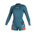 Muta Shorty Mystic Diva 2 / 2Mm Con Zip Sul Retro Da Donna - Verde Acqua