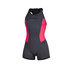 Muta Corta John Mystic Diva 2 / 2Mm Con Zip Posteriore - Phantom Grey