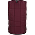 Gilet Impatto Mystic Dom Wake Boarding Con Zip Frontale - Oxblood Red
