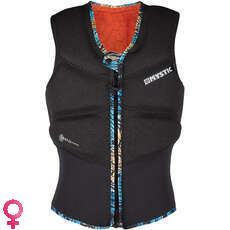 Gilet Impact Mystic Womens Gem Kite Surf Con Zip Frontale - Nero Gilet Impact Mystic Womens Gem Kite Surf Con Zip Frontale - Nero