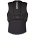 Gilet Impact Mystic Womens Gem Kite Surf Con Zip Frontale - Nero