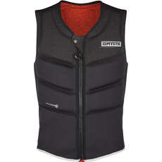 Gilet Impact Mystic Foil Kite Surf Con Zip Frontale - Nero