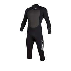 Muta A Maglie Piatte Con Cerniera Posteriore Gamba Corta Mystic Brand 3 / 2Mm - Nera Muta A Maglie Piatte Con Cerniera Posteriore Gamba Corta Mystic Brand 3 / 2Mm - Nera