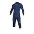 Muta Mystic Marshall 4/3 Manica Lunga Con Cerniera Sul Retro Gamba Corta - Navy / Lime