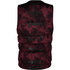 Mystic Majestic Imbarco Per Risveglio Imbottitura Con Fibbia Frontale Con Zip - Sangue Di Bue Rosso