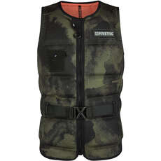 Mystic Majestic Imbarco Per Risveglio Imbottitura Con Fibbia Frontale Con Zip - Verde Coraggioso