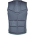 Gilet Mystic Marshall Wake Boarding Con Cerniera Frontale - Navy / Lime