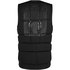 Gilet Impatto Con Cerniera Frontale Mystic Stone Wake Boarding - Nero