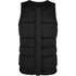 Gilet Impatto Con Cerniera Frontale Mystic Stone Wake Boarding - Nero