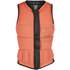 Mystic Womens Dazzled Wake Boarding Front-Zip Impact Vest - Black Allover