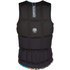 Gilet Mystic Womens Gem Wake Boarding Con Cerniera Frontale - Nero