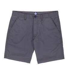 Pantaloncini Da Yacht In Cotone North Sails - Grigio Scuro - 27Cr13 Pantaloncini Da Yacht In Cotone North Sails - Grigio Scuro - 27Cr13