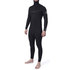 Rip Curl Dawn Patrol 5 / 4Mm Muta Con Zip Sul Petto Con Cerniera Wsm9Bm- Nera