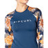 Rip Curl Womens Ls Uv Rash Top - Sunsetter Blue - Wlu9Lw