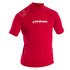 Gilet Rash Manica Corta Typhoon Junior - Rosso Intenso
