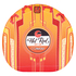 Connelly Hot Rod 2 Rider Ultra-Plush Concave Deck Tube - Arancione