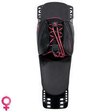Connelly Womens Lace Regolabile Posteriore Punta Piastra Attacco Sci Nautico - Nero