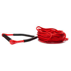 Hyperlite Cg Impugnatura Con Corda Da Traino In Poliestere Poly-E Da 60 Piedi - Rossa