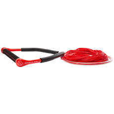 Hyperlite Cg Impugnatura Con Fune Di Traino Maxim 65 Piedi Per Wakeboard - Rosso
