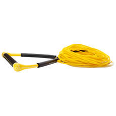 Hyperlite Cg Manico Con 70Ft Fuse Wakeboard Tow Rope - Giallo