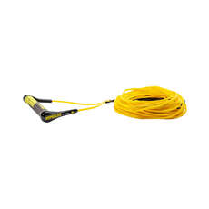Hyperlite Sg Maniglia Con 70Ft Fuse Wakeboard Tow Rope - Giallo
