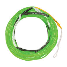 Corda Di Traino Per Wakeboard Hyperlite In Silicone X-Line 70Ft - Verde Neon