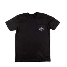 T-Shirt Tasca Con Logo Radar - Nera T-Shirt Tasca Con Logo Radar - Nera