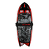 Radar Hawk Kneeboard - Nero / Rosso