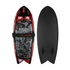 Radar Hawk Kneeboard - Nero / Rosso