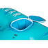 Radar Reef Lounge 4 Persone Tubo Rimorchiabile - Blue Palms