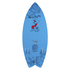 Ronix Boy's Super Sonic Space Odyssey Fish Wakesurf - Blu / Rosso / Nero