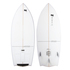 Ronix Flyweight Bat Tail Thruster Hybrid Wakesurf - Bianco Alpino