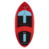 Ronix Kid's Super Sonic Space Odyssey Skimmer Wakesurf - Rosso / Menta / Nero