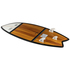 Ronix Koal Classic Fish Wakesurf - Acero / Bianco / Nero
