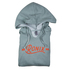 Felpa Con Cappuccio Megacorp Da Donna Ronix - Faded Mint