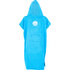 Poncho Fasciatoio In Spugna Di Cotone Ontano - Blu