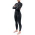 Muta Dakine Mission 4/3Mm Da Donna Con Cerniera Sul Petto - Nera Dk21W43Mz